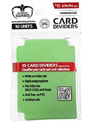 Ultimate Guard Card Dividers - Green